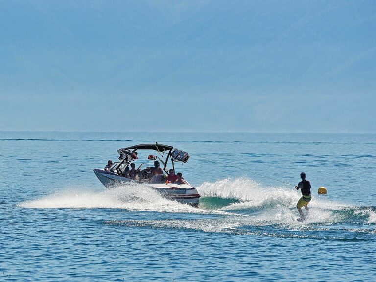 Wake sports on the lake