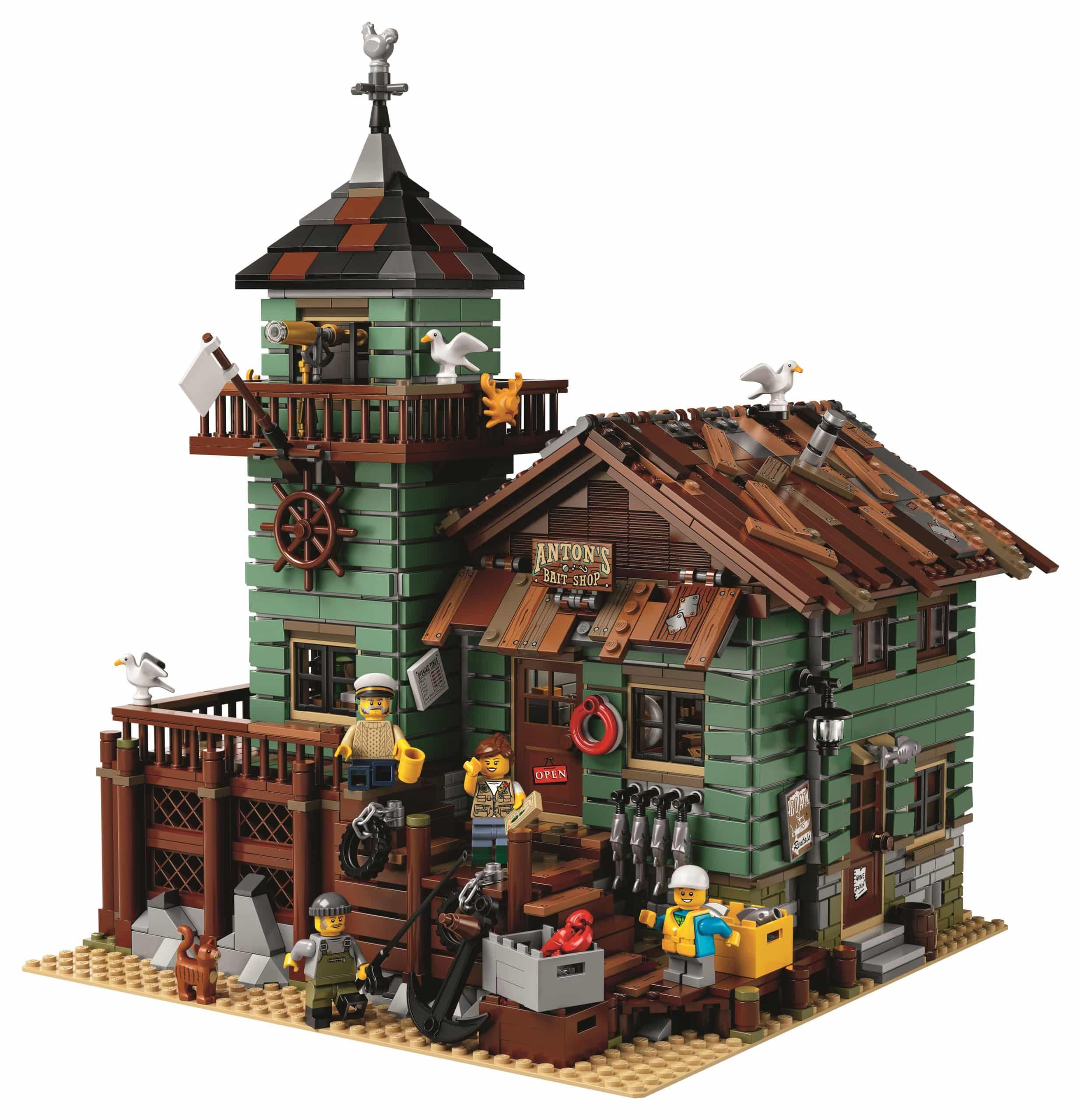 LEGO Ideas OId Fishing Store