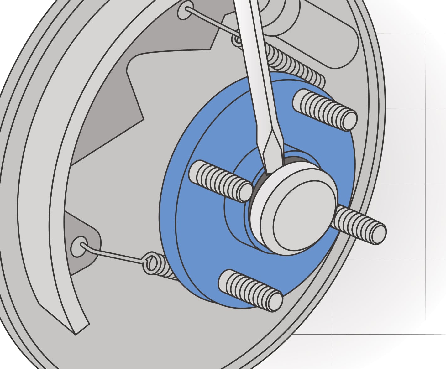 Trailer wheel store bearings