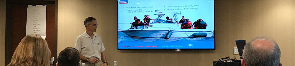 Boating safety course in New York