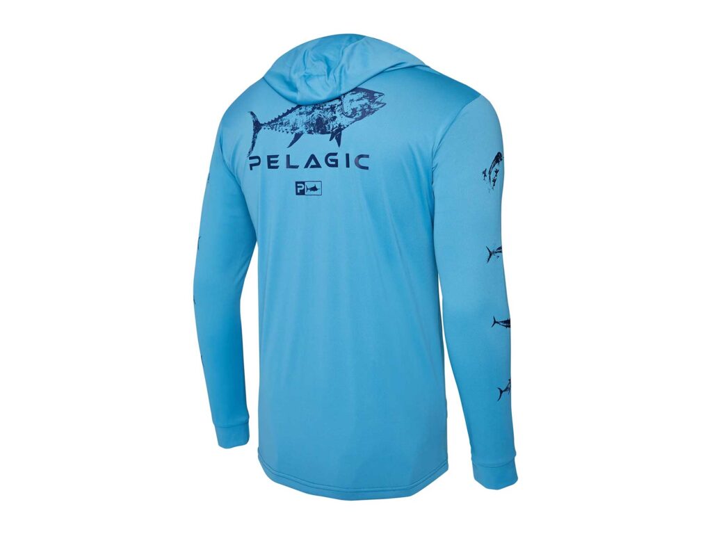 Pelagic AquaTel Gyotaku Hoodie Shirt