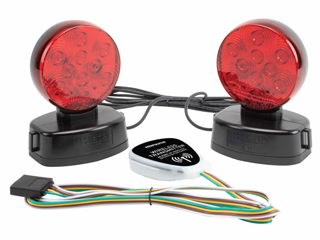 Hopkins Manufacturings Wireless Magnetic Towing Light Kit