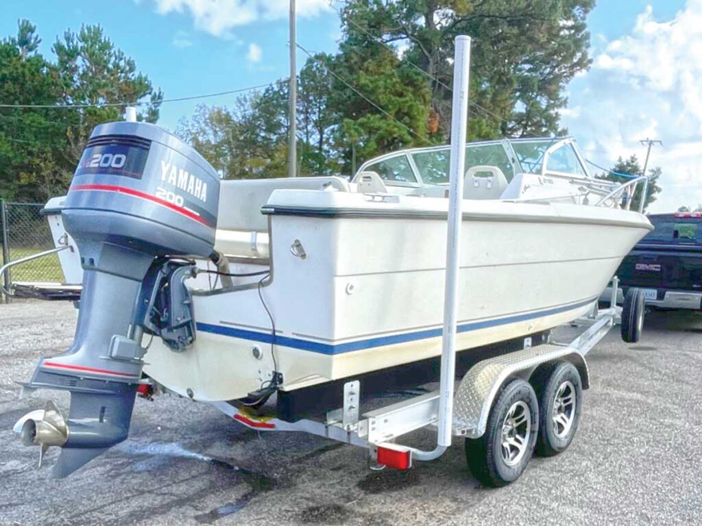 New trailer with longer bunks