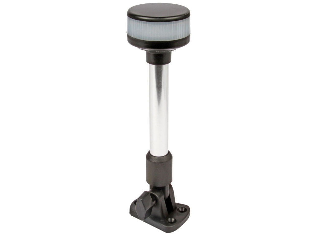 Base Mount Fold-Down LED All-Round Navigation Pole Light