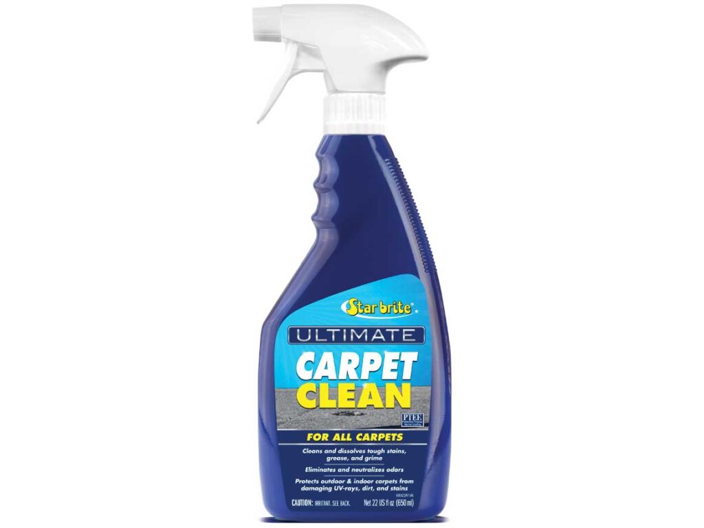 Carpet cleaner for boats