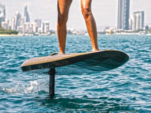 Rider on a Fliteboard e-foil