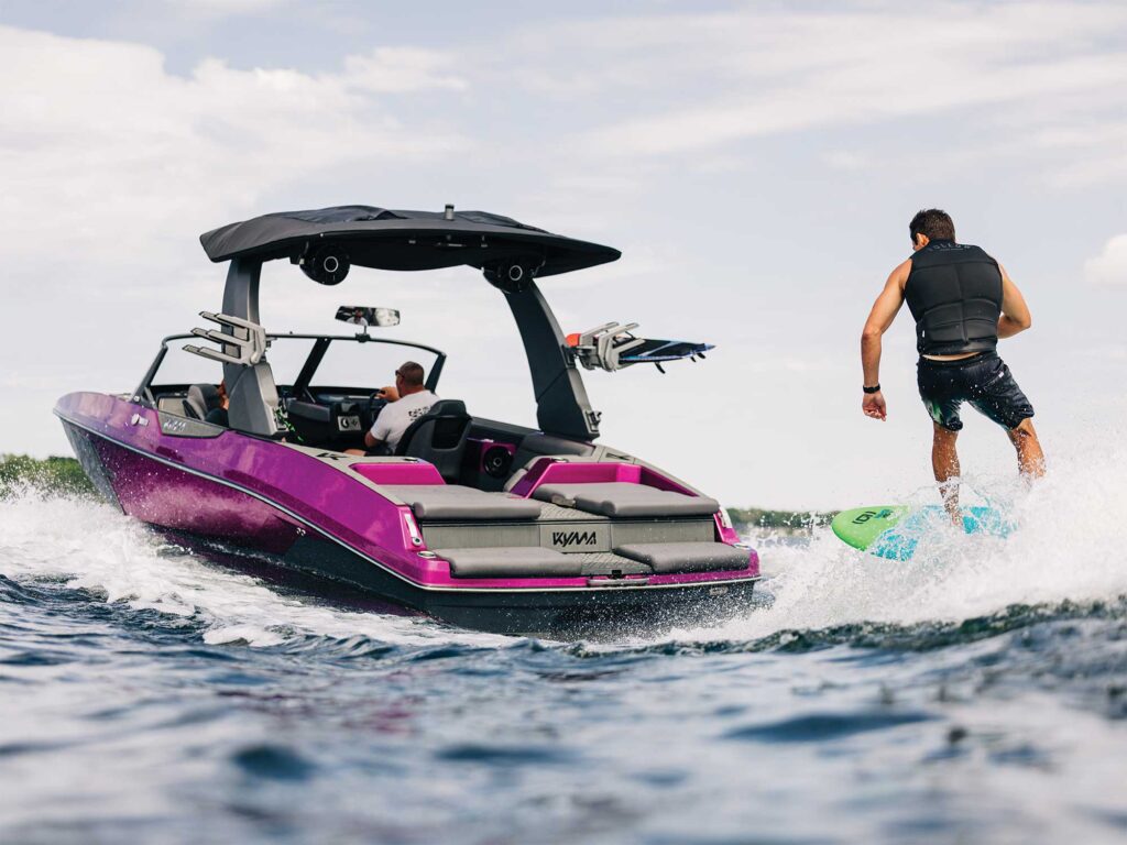 KYMA K7 Supercharged wakesurfing