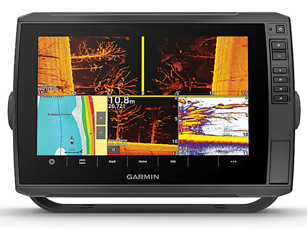 Garmin radar display