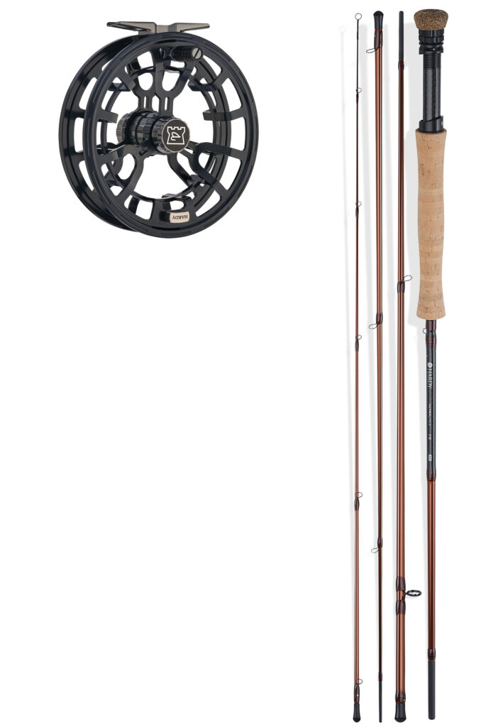 Hardy Averon Euro Nymph Reel and Ultralight X Rod