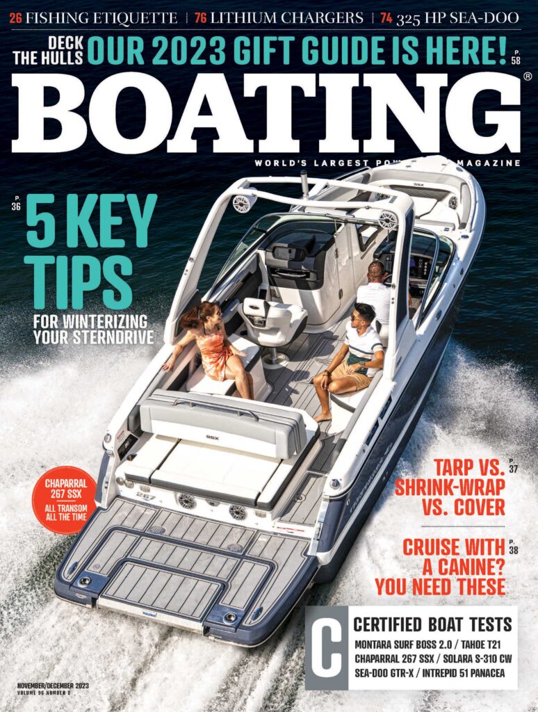 Boating Magazine issue