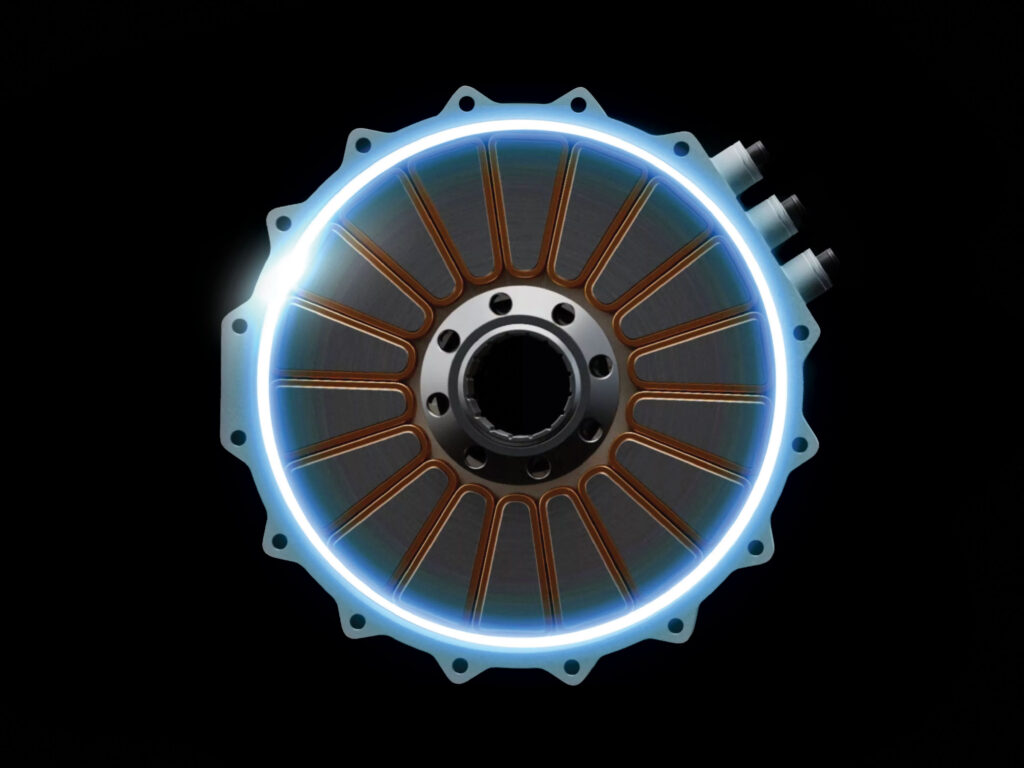 Axial flux motor