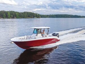 Stingray 253CC out on the river