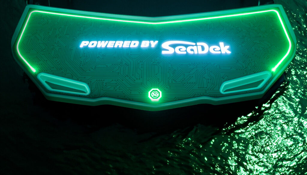 SeaDek lighted swim platform