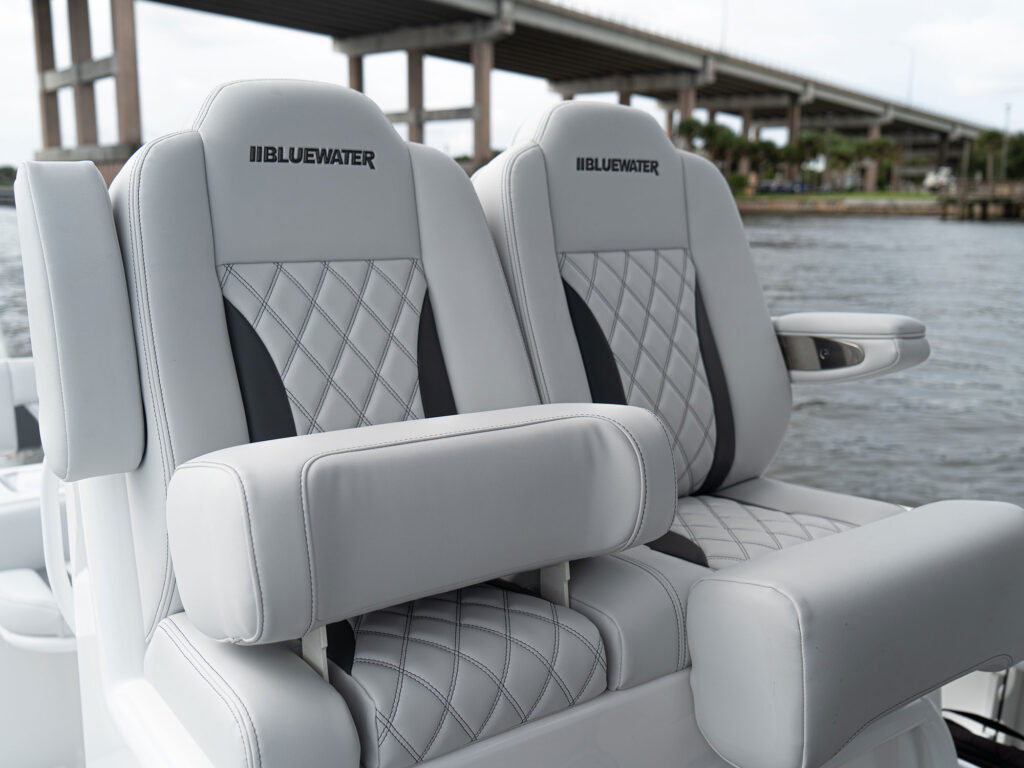 Bluewater 25T helm seats