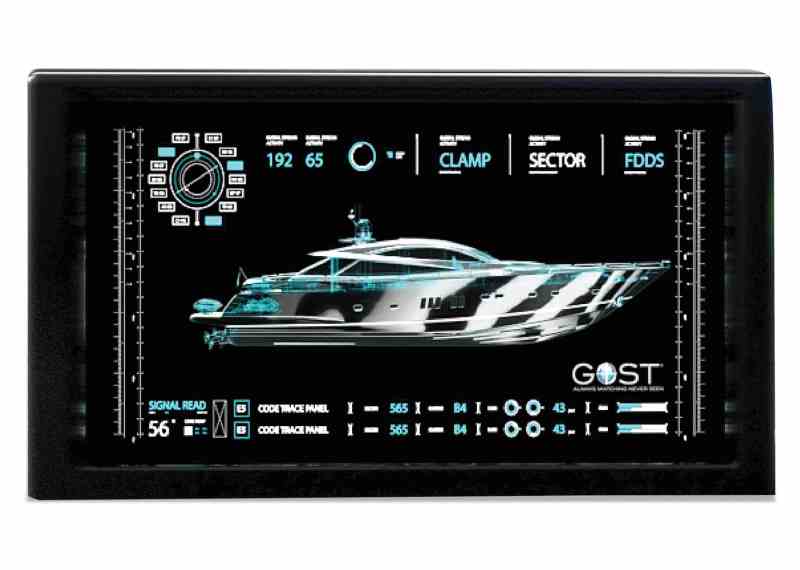 GOST system tracking a vessel