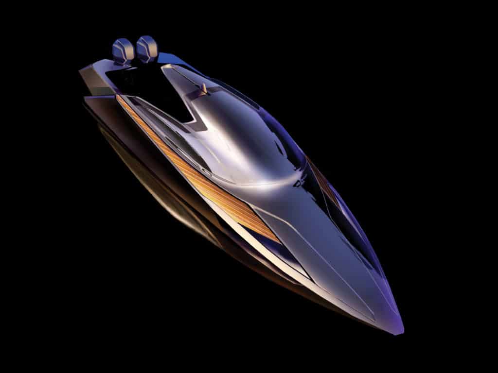 futuristic boat design