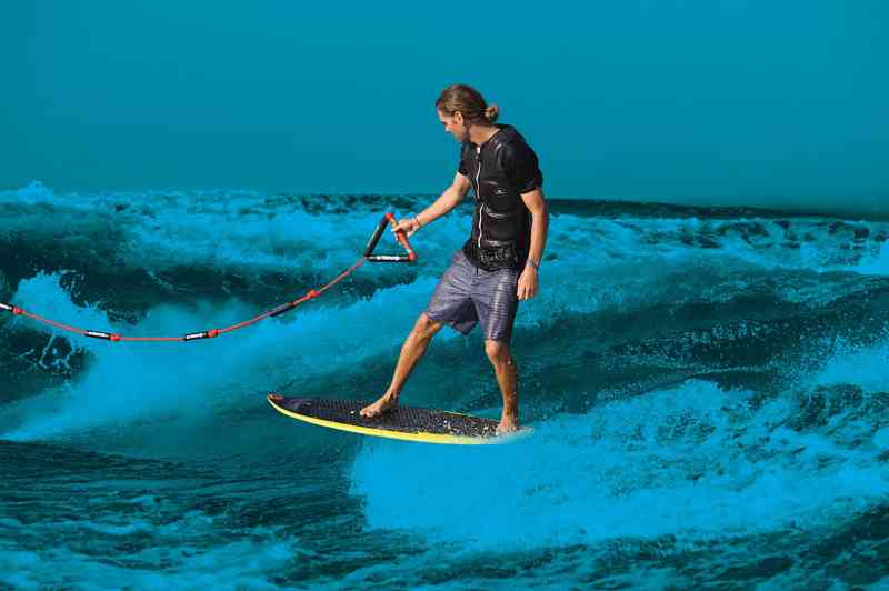 Toss the handle into the boat