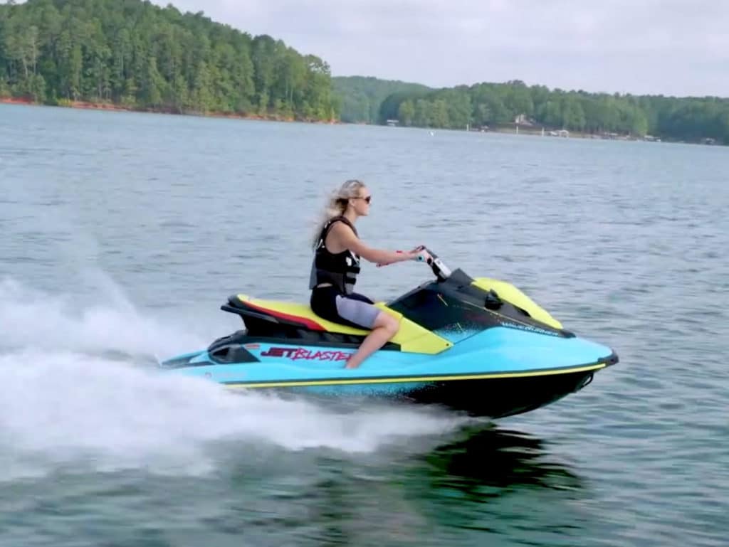Yamaha JetBlaster WaveRunner on the lake