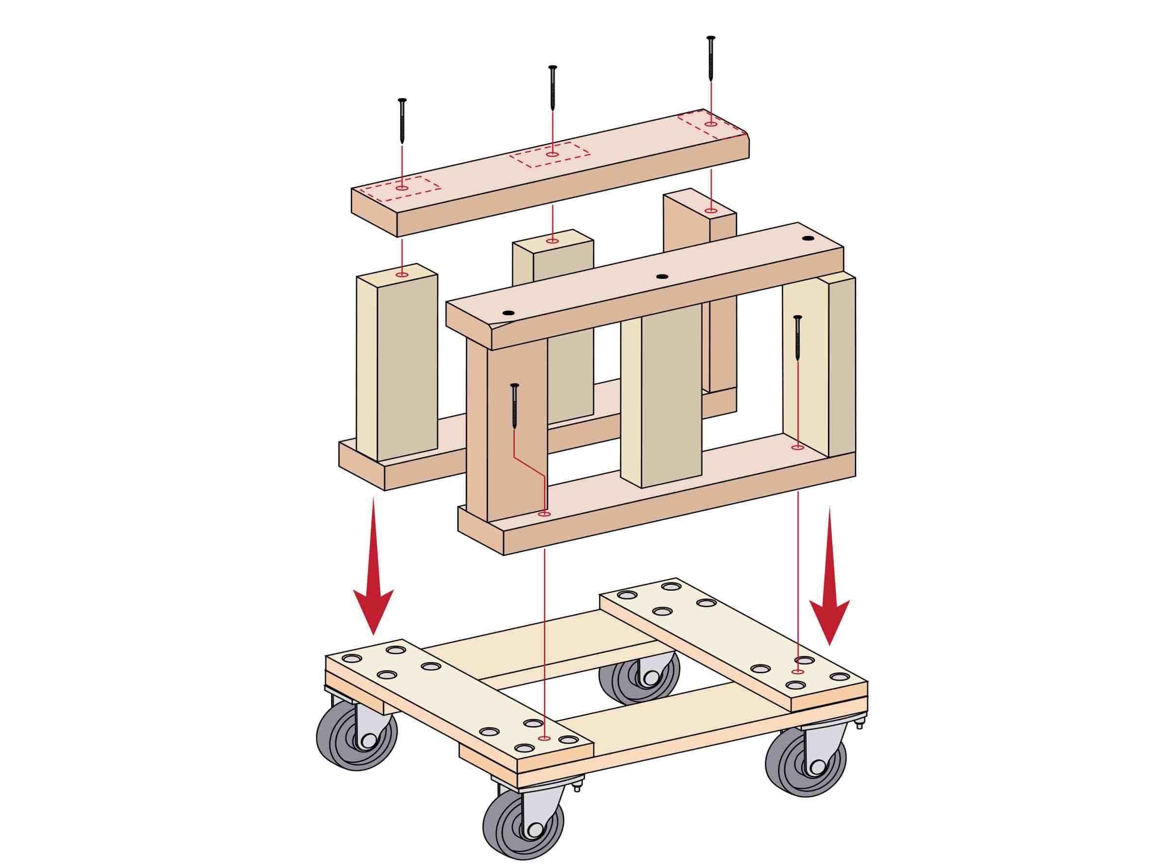 Building a Sterndrive Lower-Unit Stand for a Boat