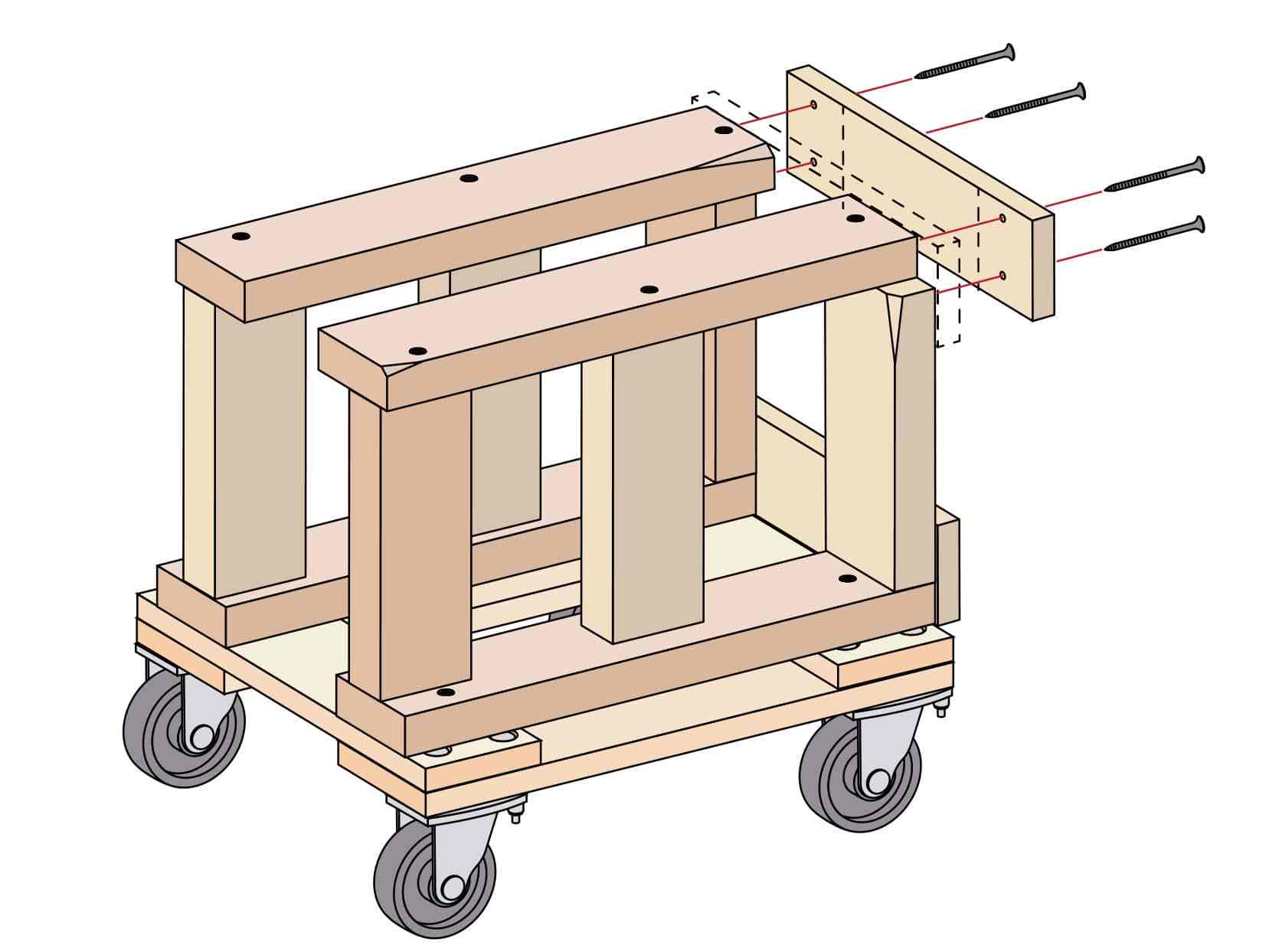 Building a Sterndrive Lower-Unit Stand for a Boat