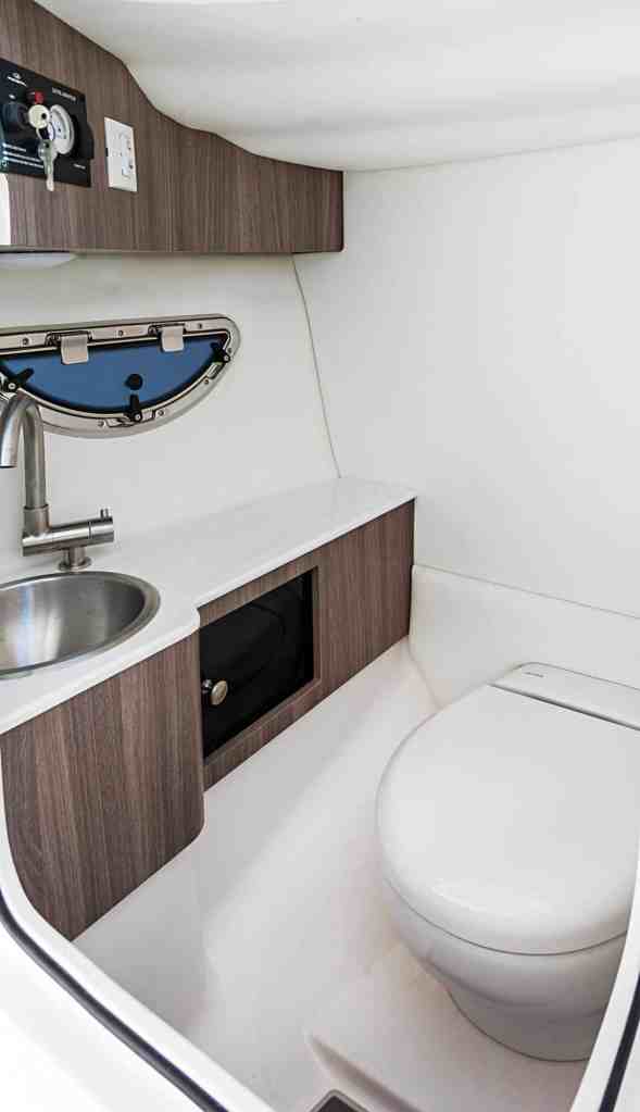 Regal LX6 port console with port-a-potty