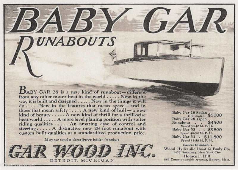 Baby Gar Advertisement