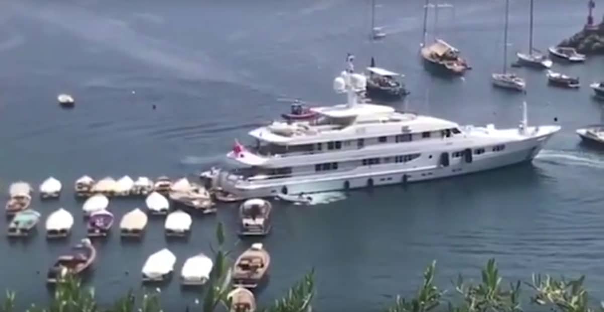 superyacht crash