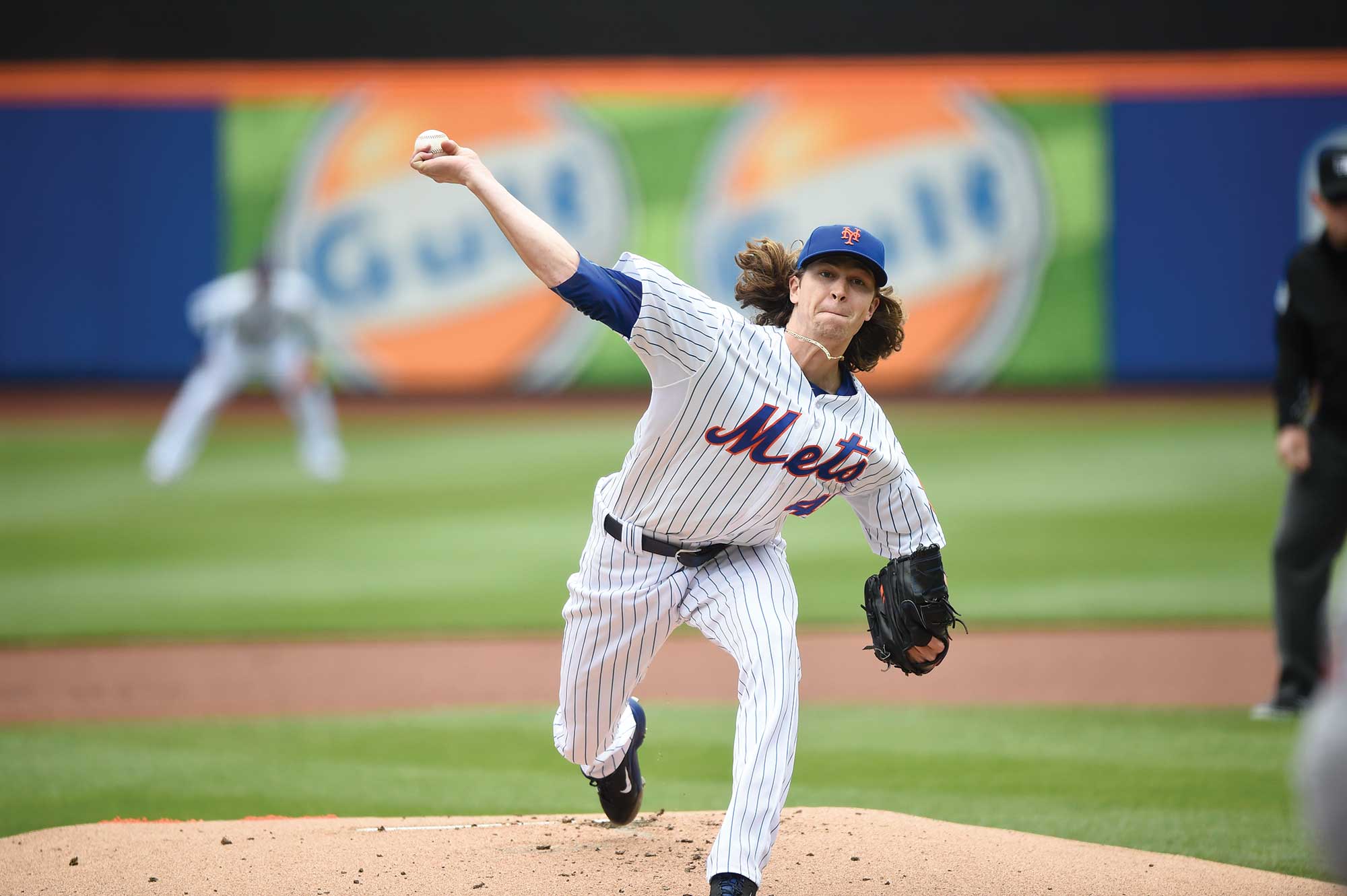 Mets pitcher Jacob deGrom appears at New York Boat Show - Trade