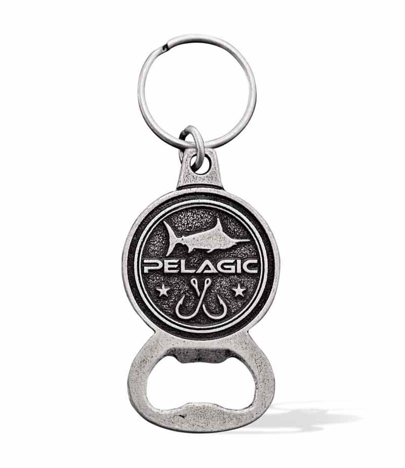 Pelagic Gear Circle Bottle-Opener Keychain