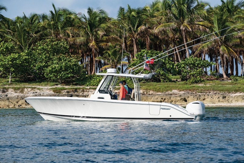 Pursuit S288 Sport Boat Test