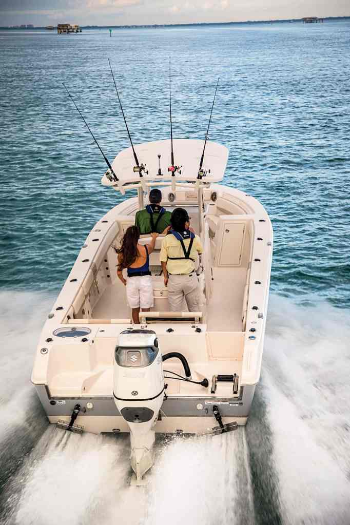 Sea Chaser 27 HFC Shot From Astern