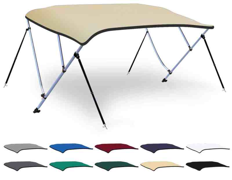 XGEAR 3-4 Bow Bimini Top Boat Cover