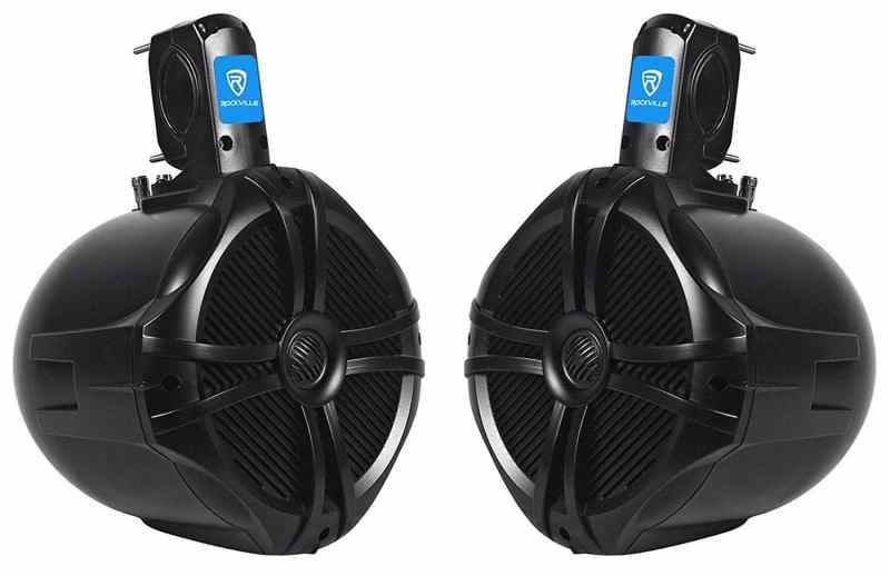 Rockville Pair 8" Black