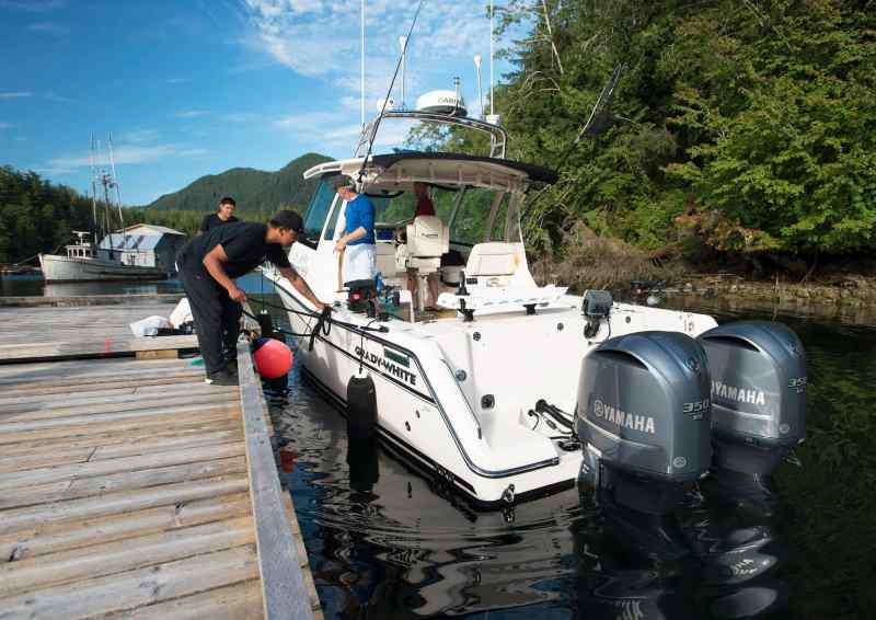 Docking at Walters Cove Resort