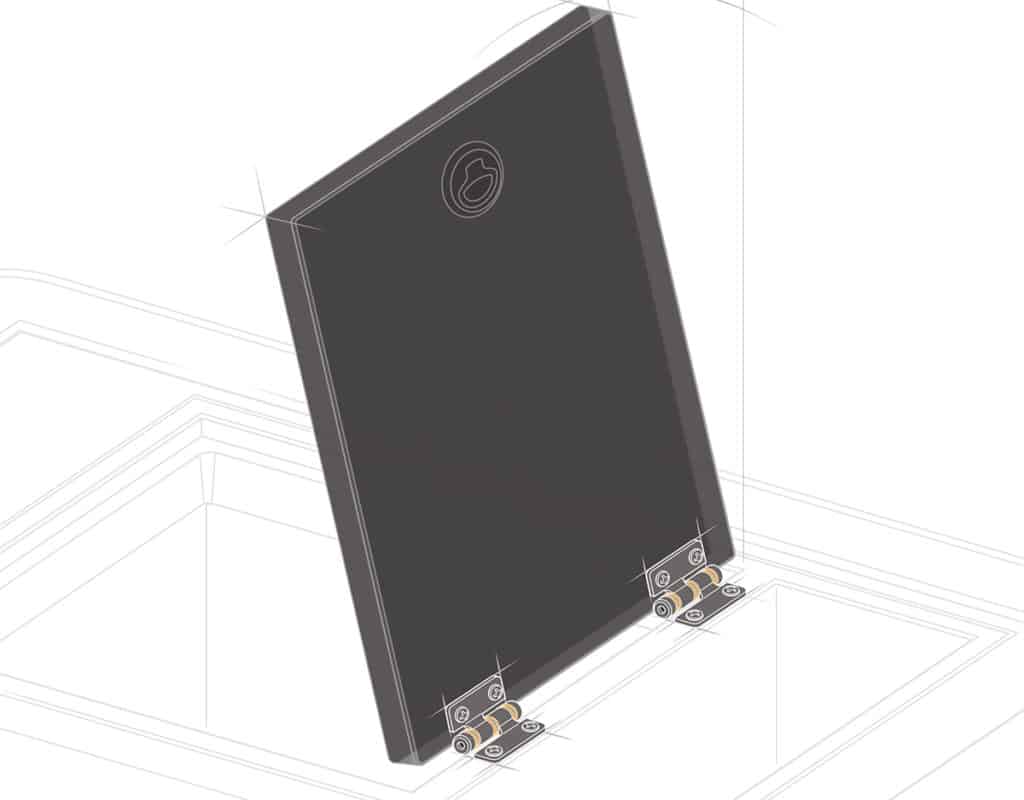 Retrofitting Hatches with Friction Hinges