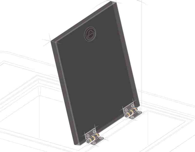 Retrofitting Hatches with Friction Hinges