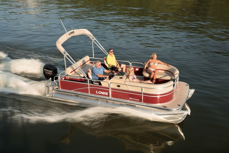 LOA: 19'6"
Beam: 8'0"
Dry Weight: 1,673 lb. (plus power)
Seating/Weight Capacity: 9/1,310 lb.
Fuel Capacity: 6 gal. (portable) More Information: loweboats.com