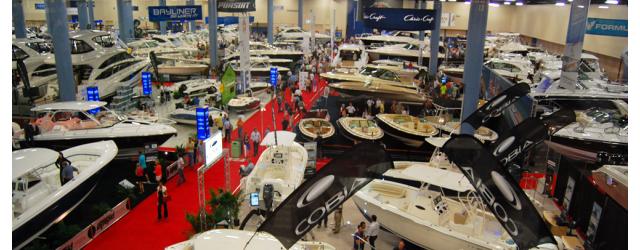 Miami Boat Show Floor