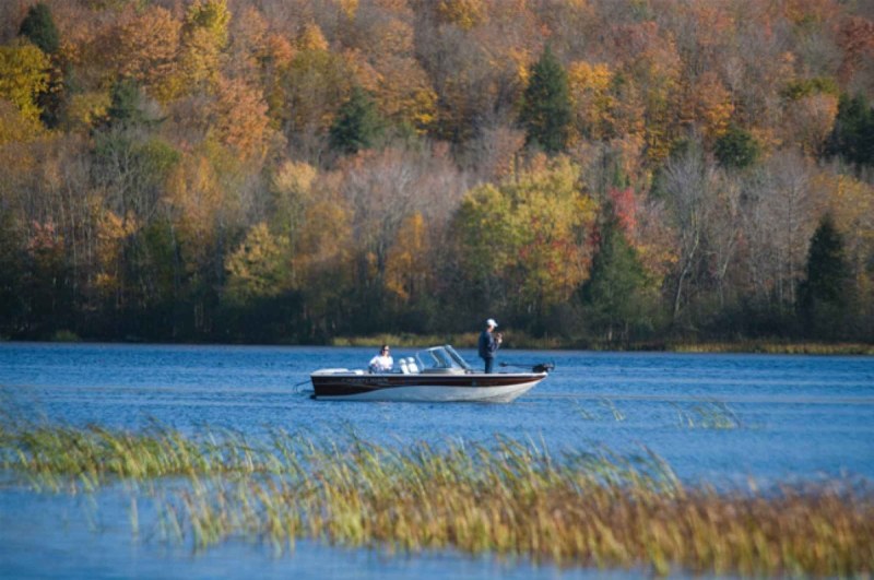 The Northwoods of Wisconsin
The arrival of fall doesn't have to mean the end of your boating season. Lakes and waterways across the nation provide prime leaf peeping opportunities as the leaves change colors for fall. Wisconsin's Northwoods, just one of many great fall boating destinations, offers a unique perspective of the different fall colors from the water.