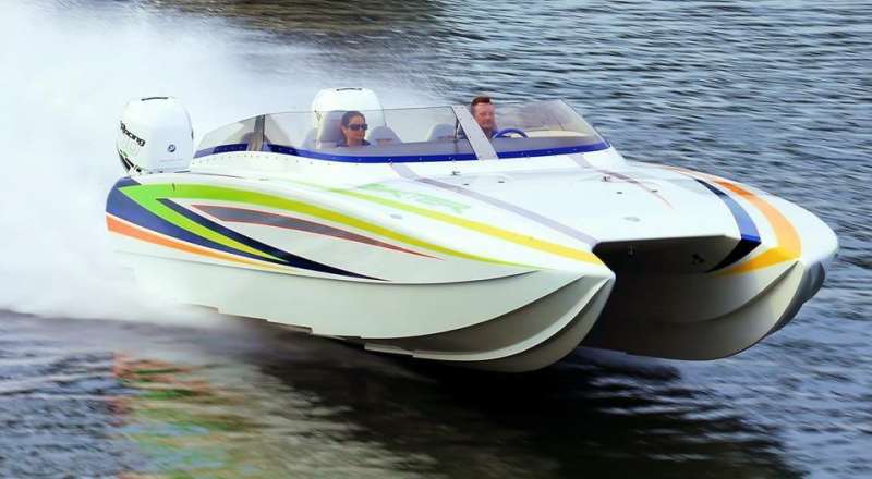Mercury Racing 400R outboards see their first re-power project.