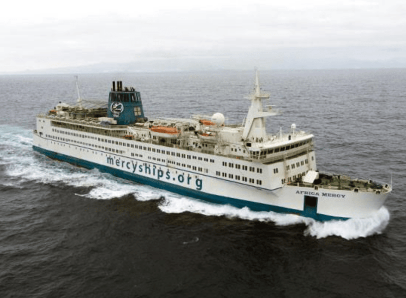 Mercy Ships and Mercury Marine