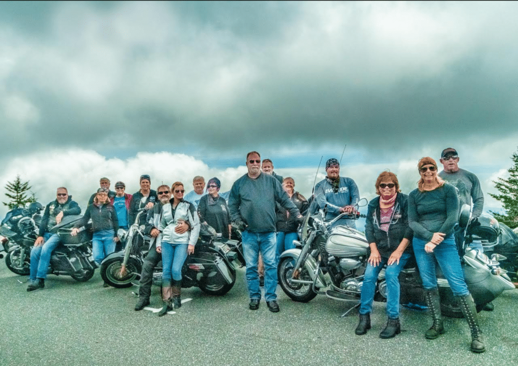 BoaterzBikerz at Clingmans Dome