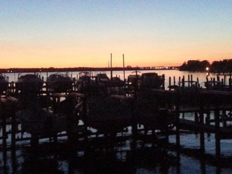 October's What Boaters Say question asked: "How do you store your boat for the winter?" The winner was: John Marx, who submitted this image of his boat on a rack at the marina.