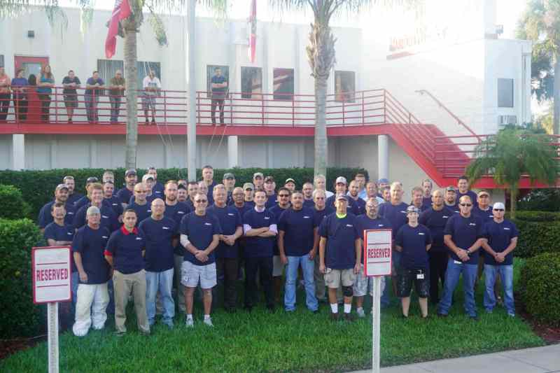 Boston Whaler honors employee-veterans (day shift)