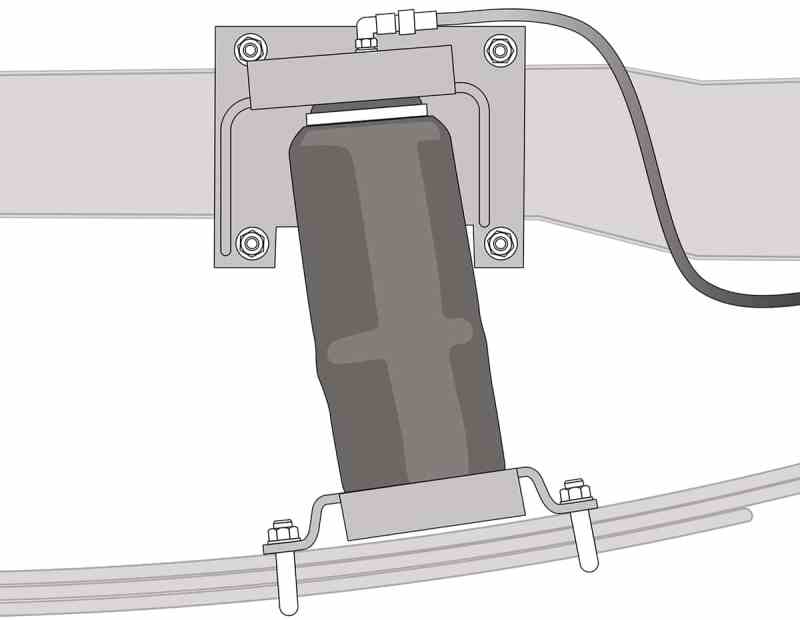 Installing a Tow-Vehicle Air Suspension System