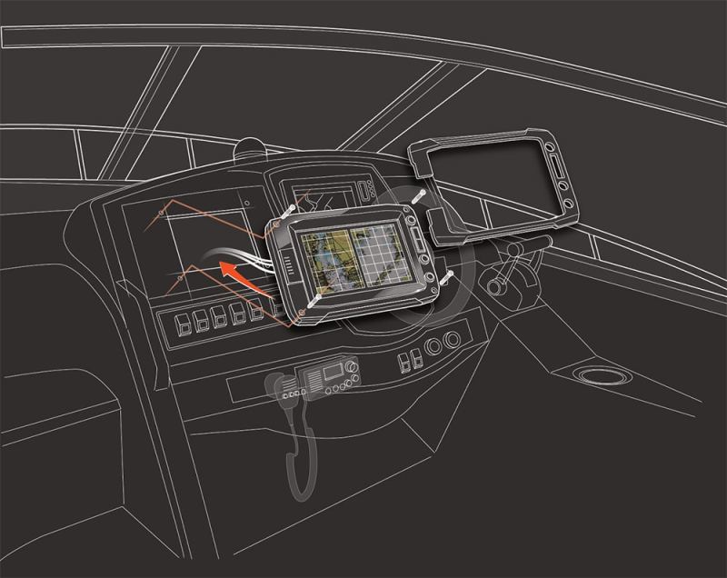Flush-mounting marine electronics is much simpler than it used to be. Here's how to flush-mount a multifunction display.