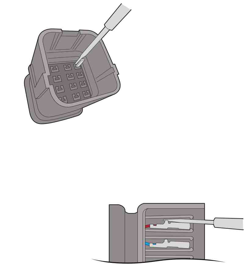 Remove the old pins