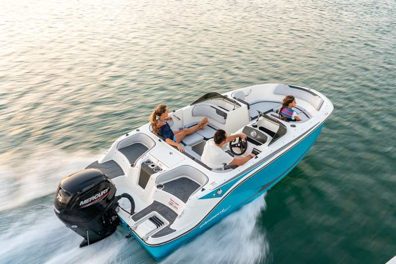 Bayliner Element M17 running