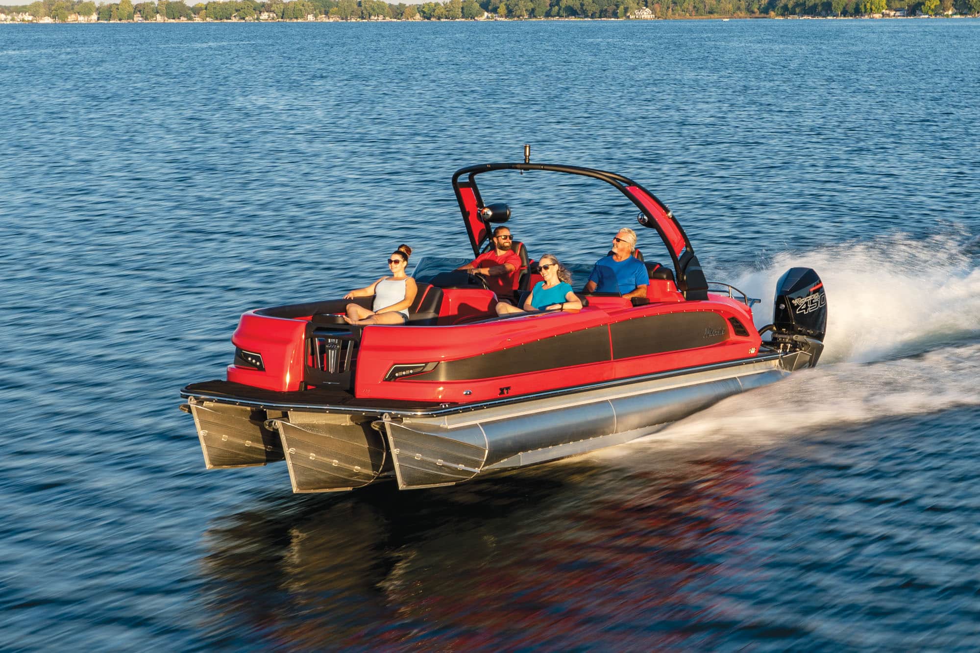 2022 Manitou 27 XT SRW Boat Test, Pricing, Specs | Boating Mag