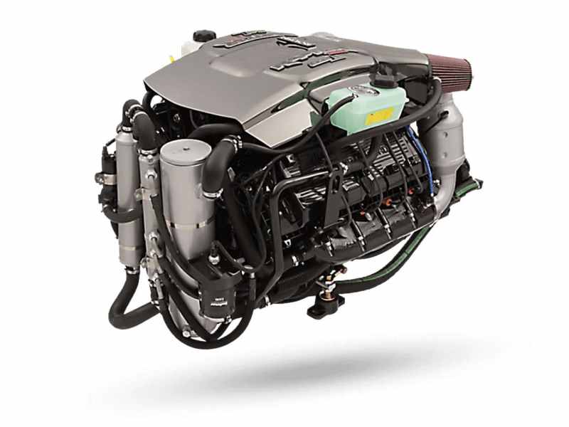 Inboard motor from water sports boat